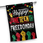 Happy Juneteenth Day House Flag House Flag Tianci 