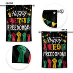 Happy Juneteenth Day House Flag House Flag Tianci 