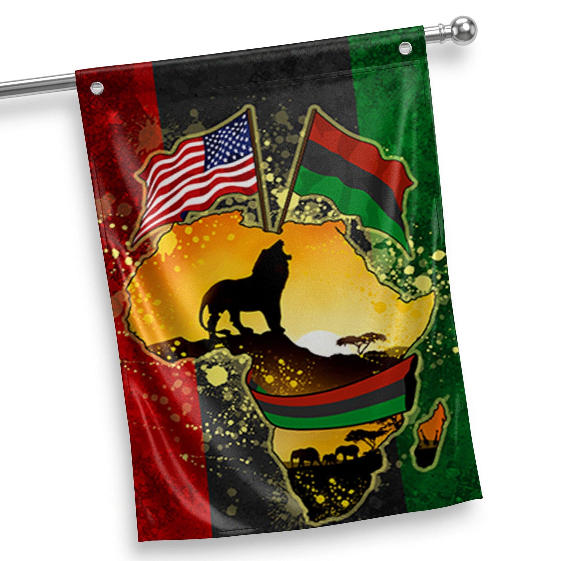 2 Flags House Flag House Flag Tianci 