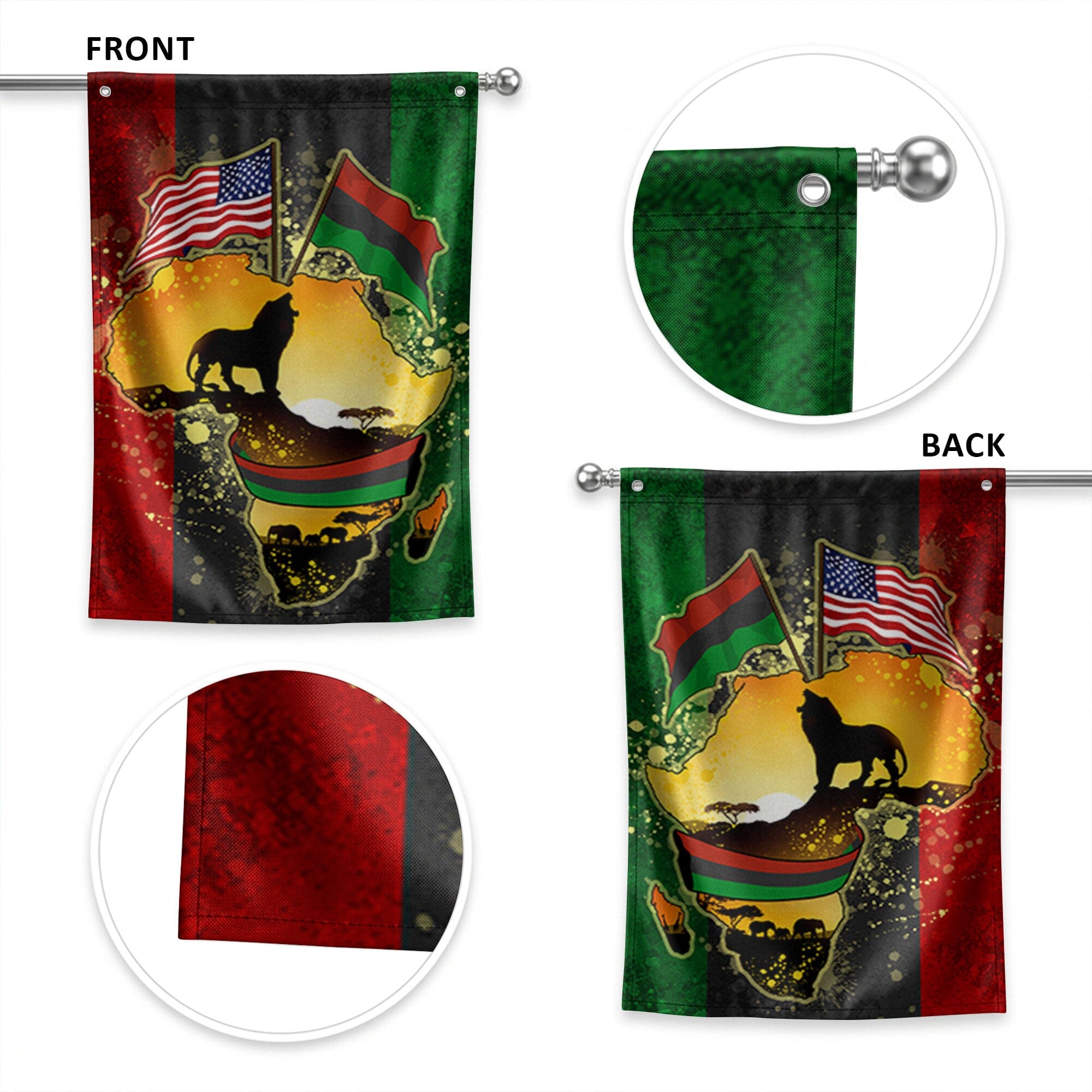 2 Flags House Flag House Flag Tianci 