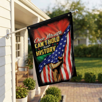 One Month Can't Hold Our History House Flag House Flag Tianci 35" X 59" (88.9x149.9CM) 