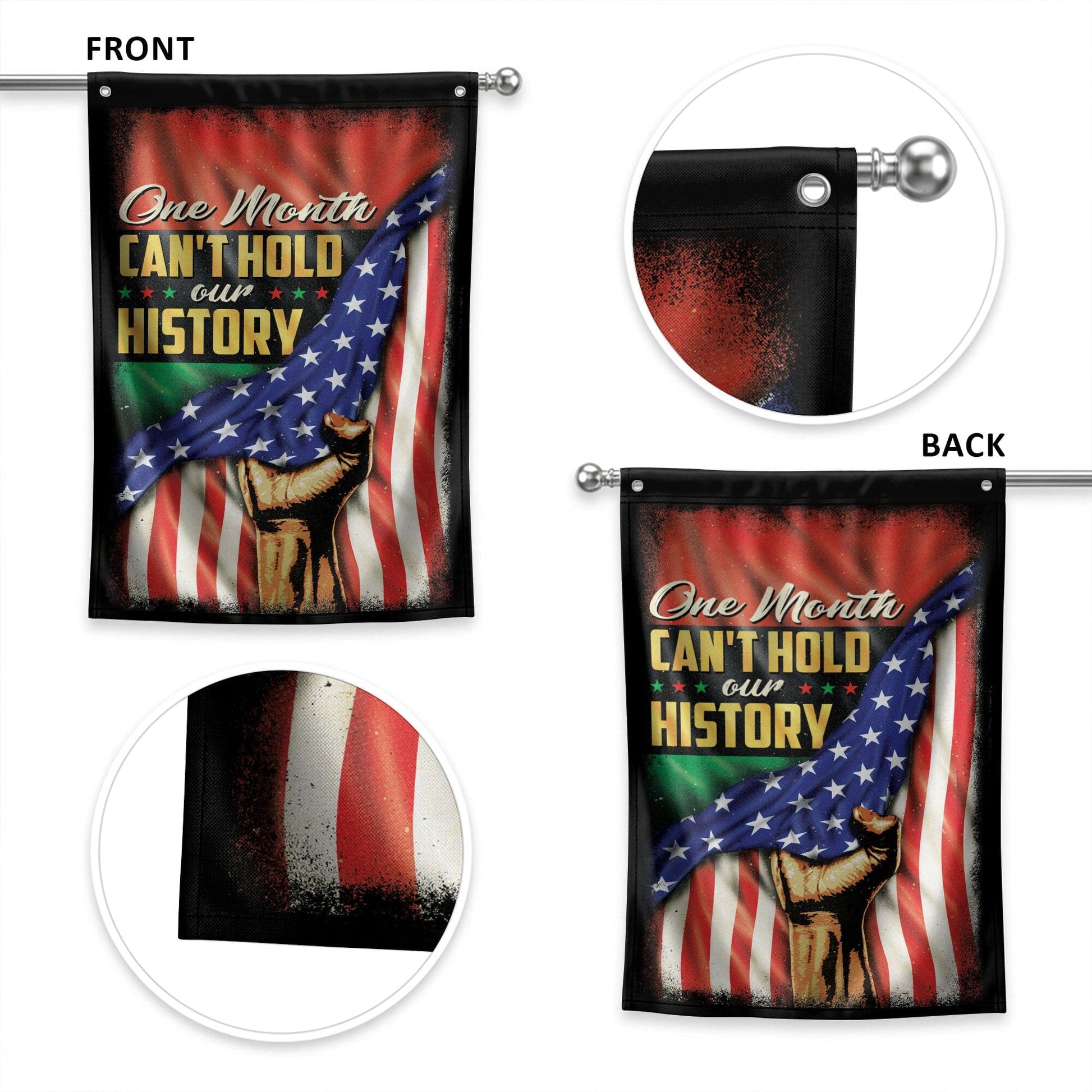 One Month Can't Hold Our History House Flag House Flag Tianci 