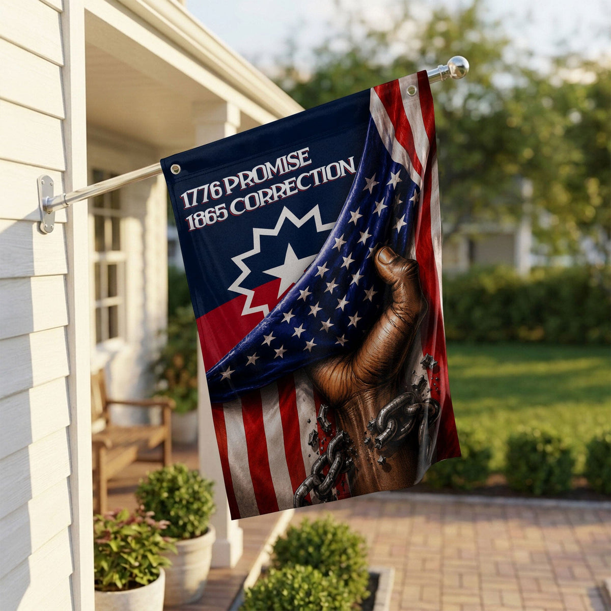 1776 Promise 1865 Correction House Flag House Flag Tianci 