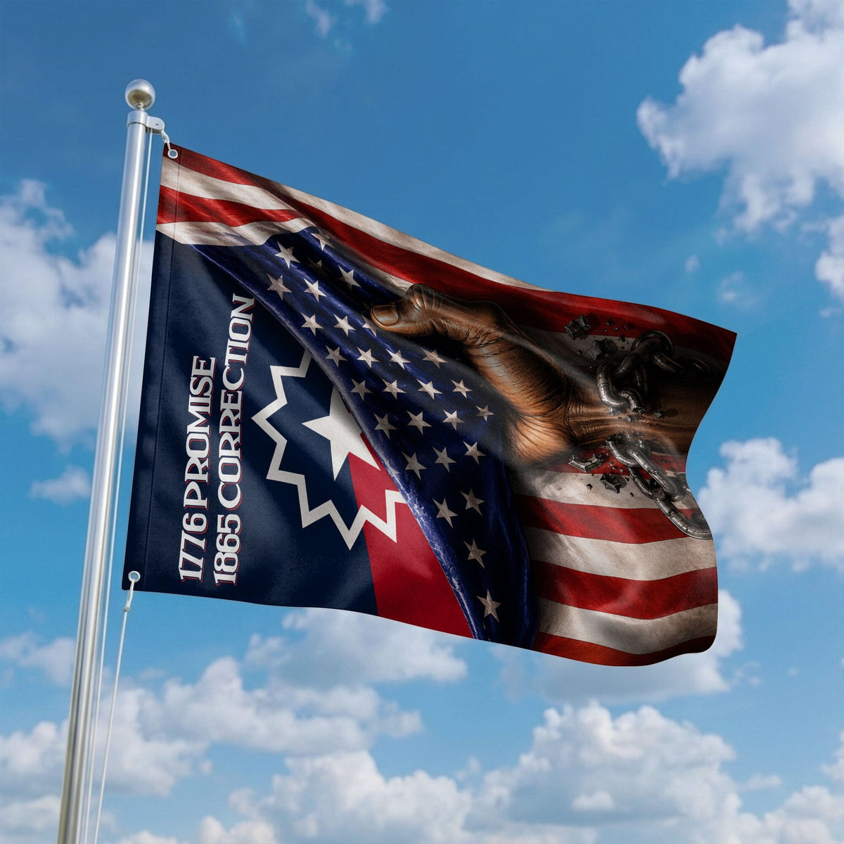 1776 Promise 1865 Correction House Flag House Flag Tianci 