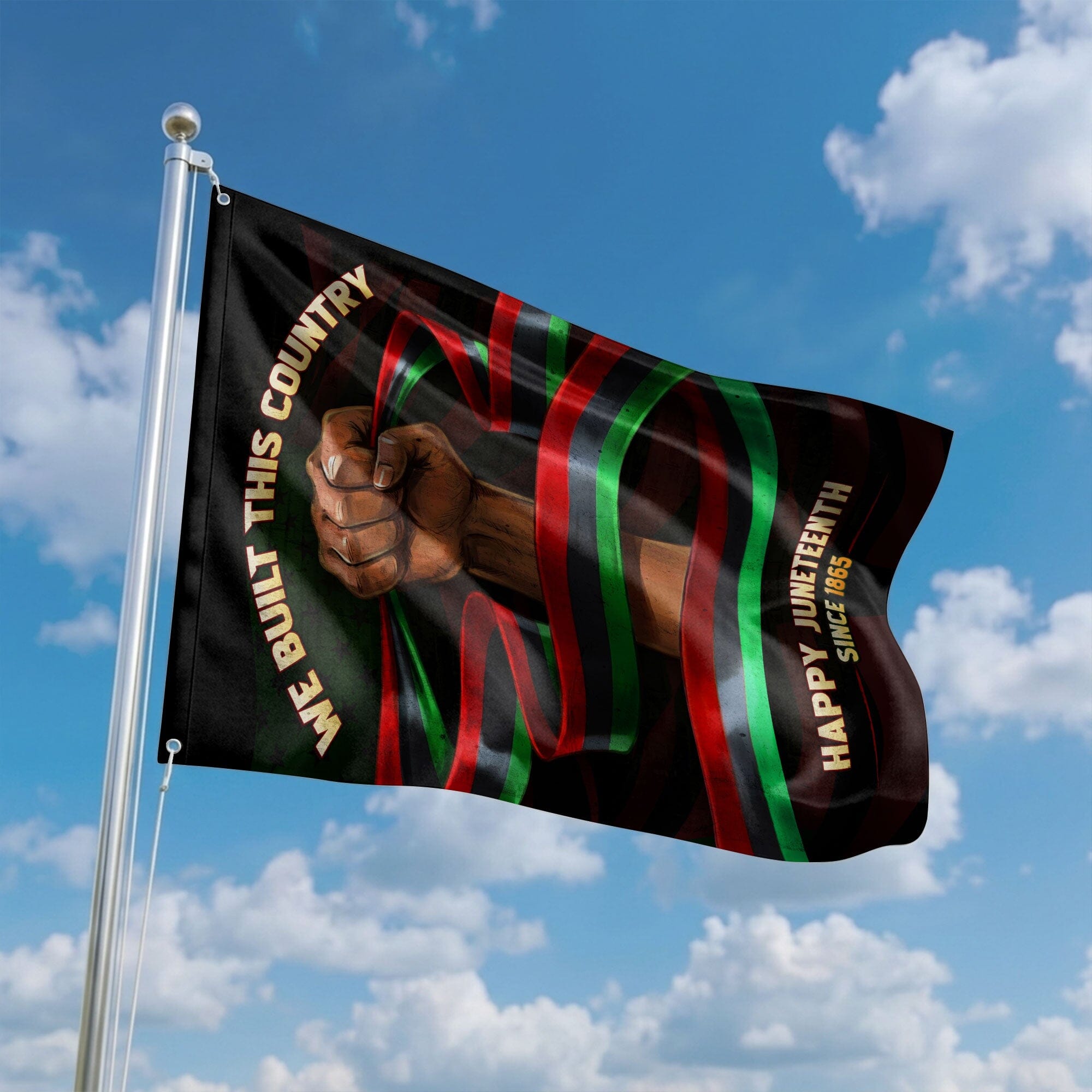 We Built This Country House Flag House Flag Tianci 