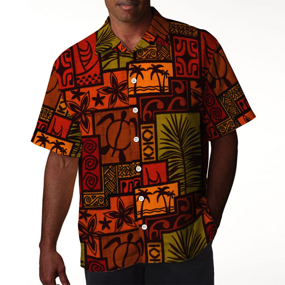 African Symbols Hawaiian Shirt Hawaiian Shirt Tianci 
