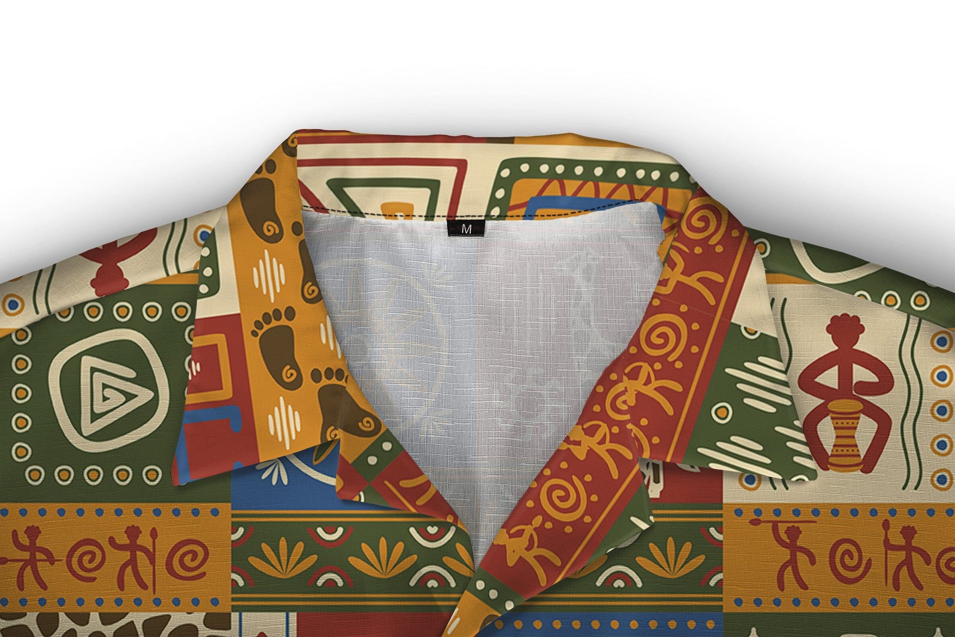 African Patterns Collage Hawaiian Shirt Hawaiian Shirt Tianci 