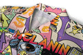 Hip Hop Graffiti Art Linen Hawaiian Shirt Hawaiian Shirt Tianci 