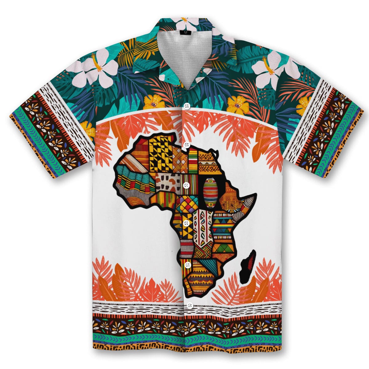 Summer Vibes in Africa Linen Hawaiian Shirt Hawaiian Shirt Tianci 