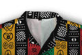 African Symbols In Pan-African Colors Linen Hawaiian Shirt Hawaiian Shirt Tianci 