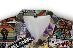 Black King's Time Stickers Hawaiian Shirt Hawaiian Shirt Tianci 