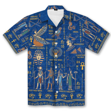 Echoes of Kemet Hawaiian Shirt Hawaiian Shirt Tianci S 