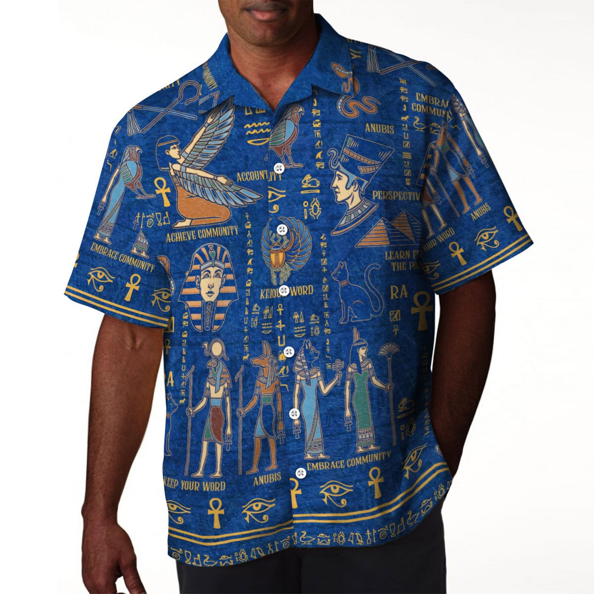 Echoes of Kemet Hawaiian Shirt Hawaiian Shirt Tianci 
