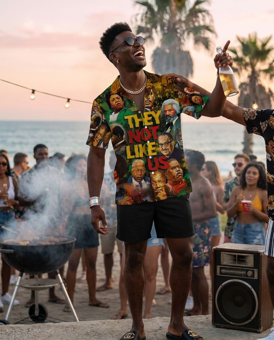 They Not Like Us Hawaiian Shirt Hawaiian Shirt Tianci 