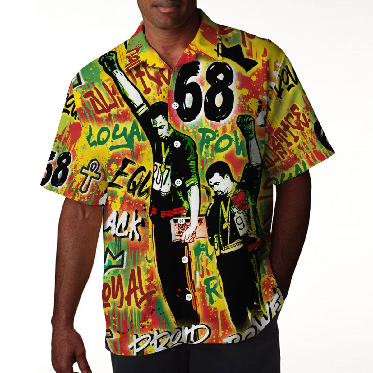68 Graffiti Hawaiian Shirt Hawaiian Shirt Tianci 
