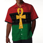 Pan Africa Ankh Hawaiian Shirt Hawaiian Shirt Tianci 