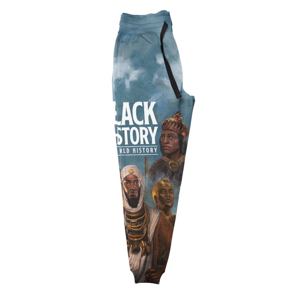 Black History Is World History All-over Hoodie and Joggers Set Hoodie Joggers Set Tianci 