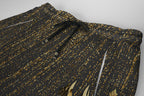 Black and Gold Lion Joggers Joggers Tianci 