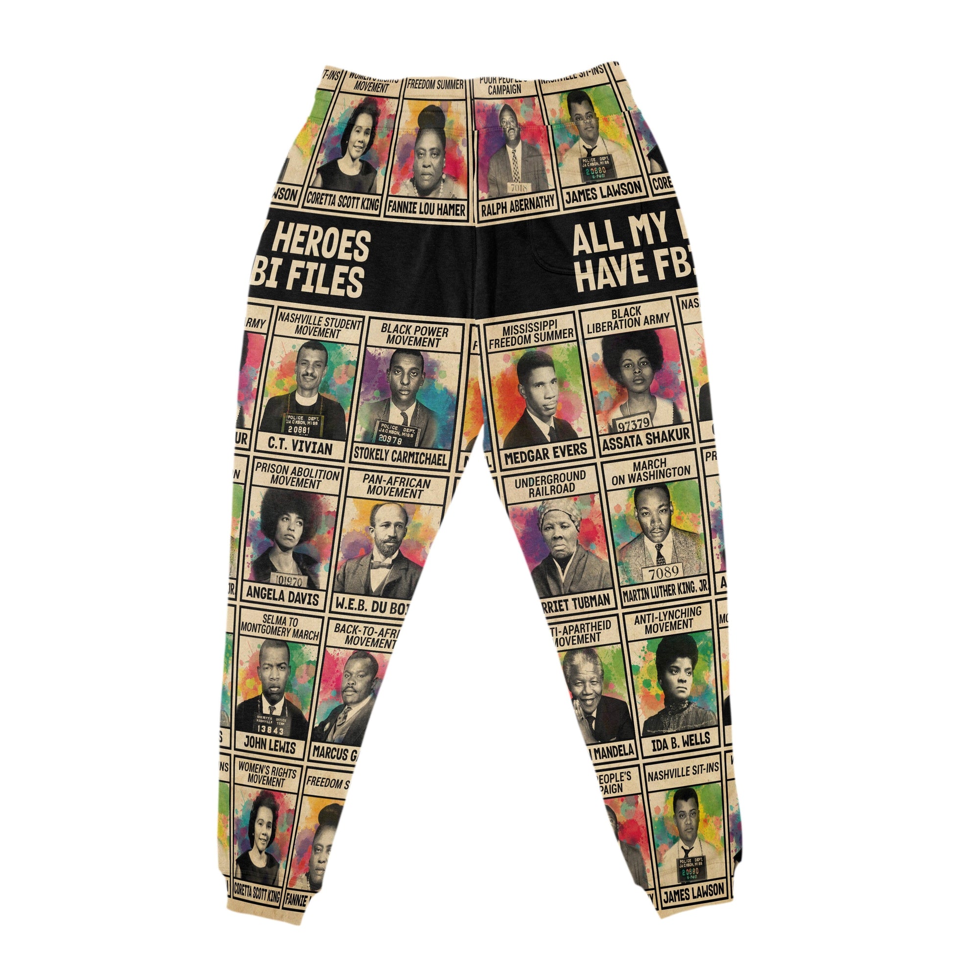 All My Heroes Have FBI Files Joggers Joggers Tianci 