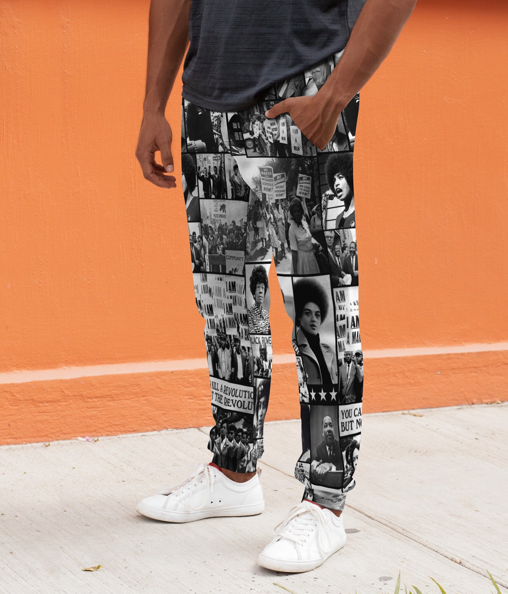 Black Power Images Joggers Joggers Tianci 