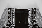 Printed Dashiki Color Black Joggers Joggers Tianci 