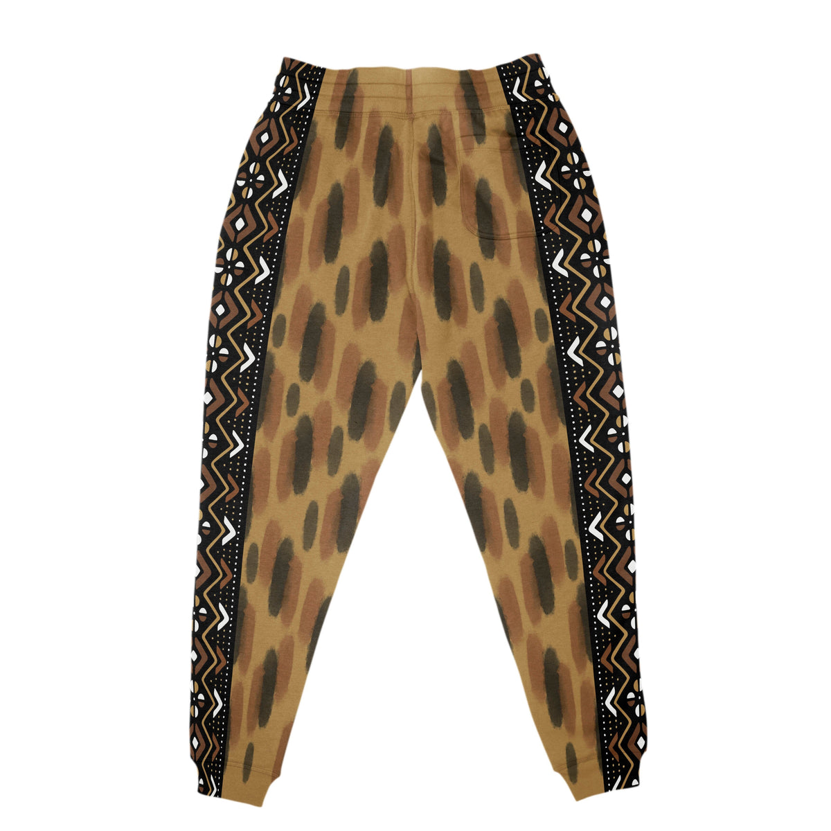 Printed Mud Cloth and Adinkra Symbol Joggers Joggers Tianci 