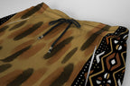 Printed Mud Cloth and Adinkra Symbol Joggers Joggers Tianci 