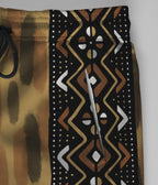 Printed Mud Cloth and Adinkra Symbol Joggers Joggers Tianci 