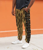 Printed Mud Cloth and Adinkra Symbol Joggers Joggers Tianci 
