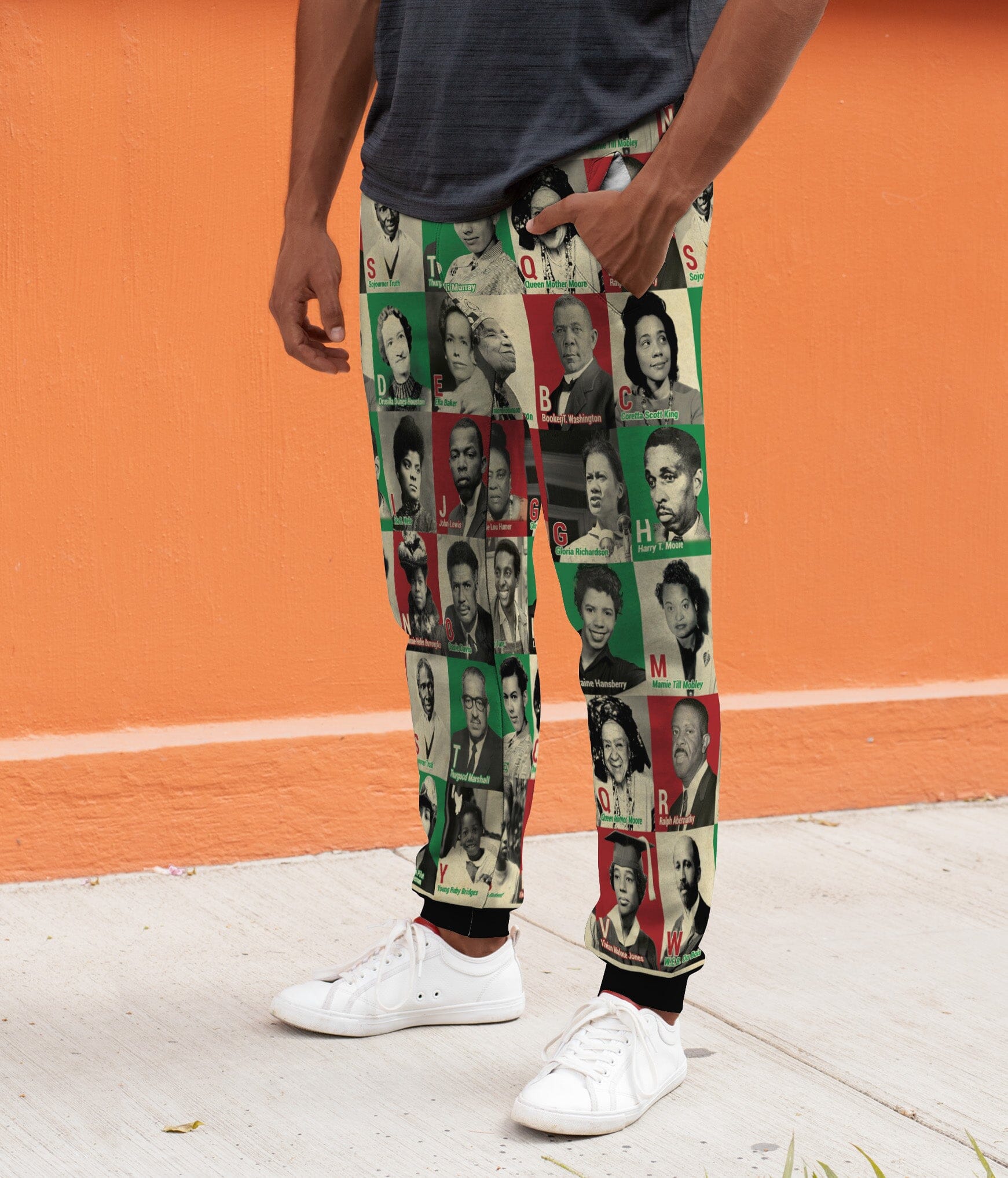 A To Z Of Black Heroes Joggers Joggers Tianci 