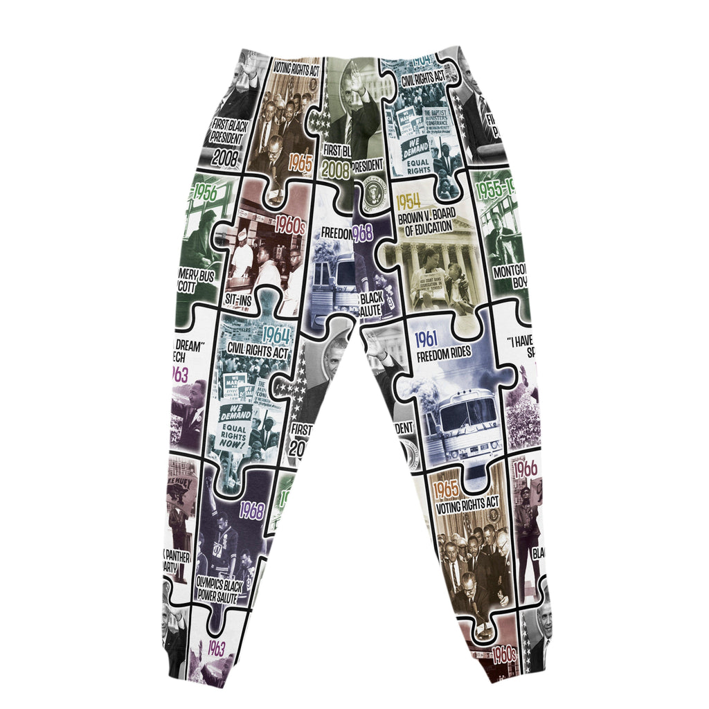 The Civil Rights Journey in Puzzle Joggers Joggers Tianci 