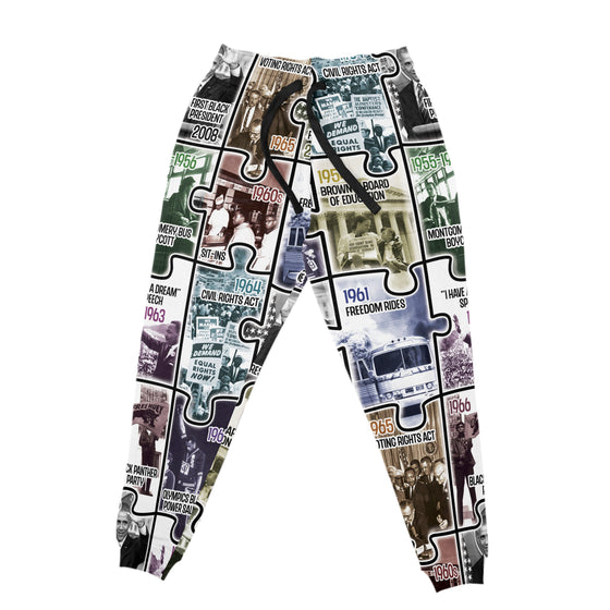 The Civil Rights Journey in Puzzle Joggers Joggers Tianci
