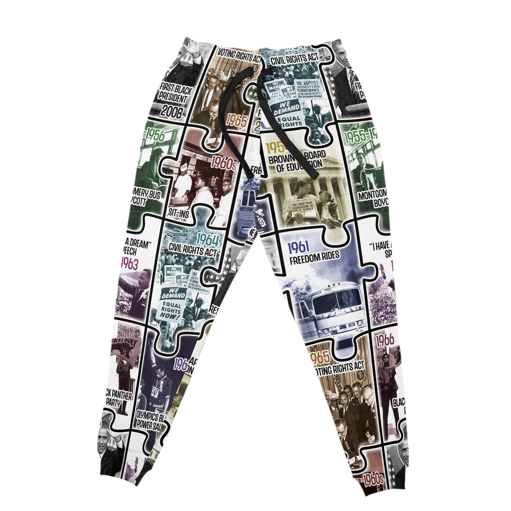 The Civil Rights Journey in Puzzle Joggers Joggers Tianci 