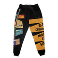 Black Creativity Rules The World All-over Hoodie and Joggers Set Hoodie Joggers Set Tianci 