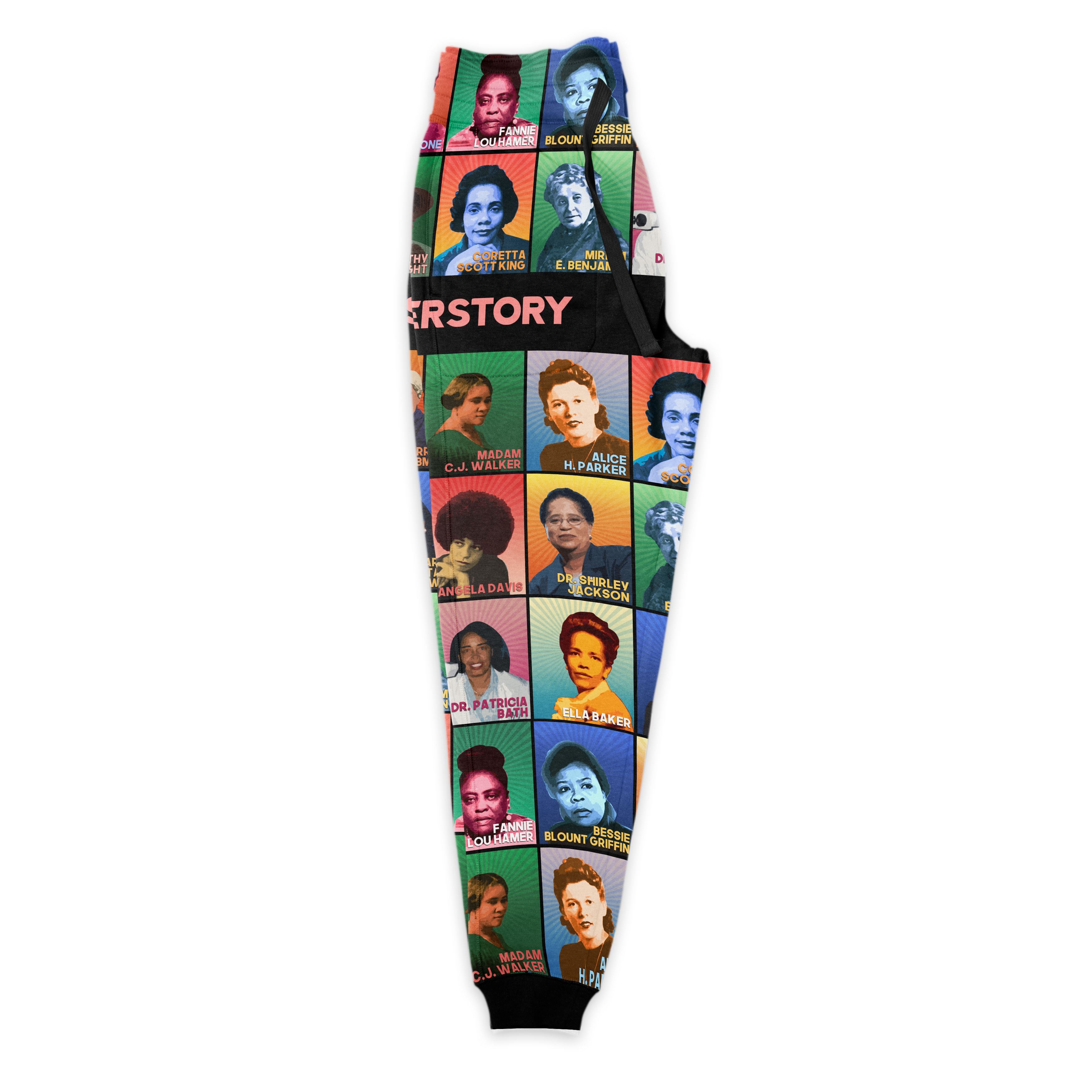 Black Herstory Joggers Joggers Tianci 
