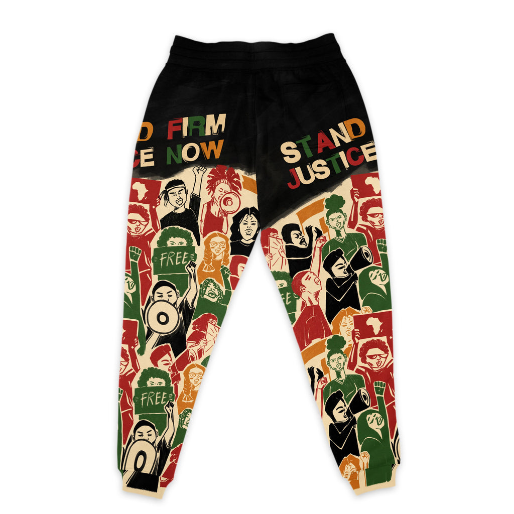 Stand Firm Justice Now Joggers Joggers Tianci 