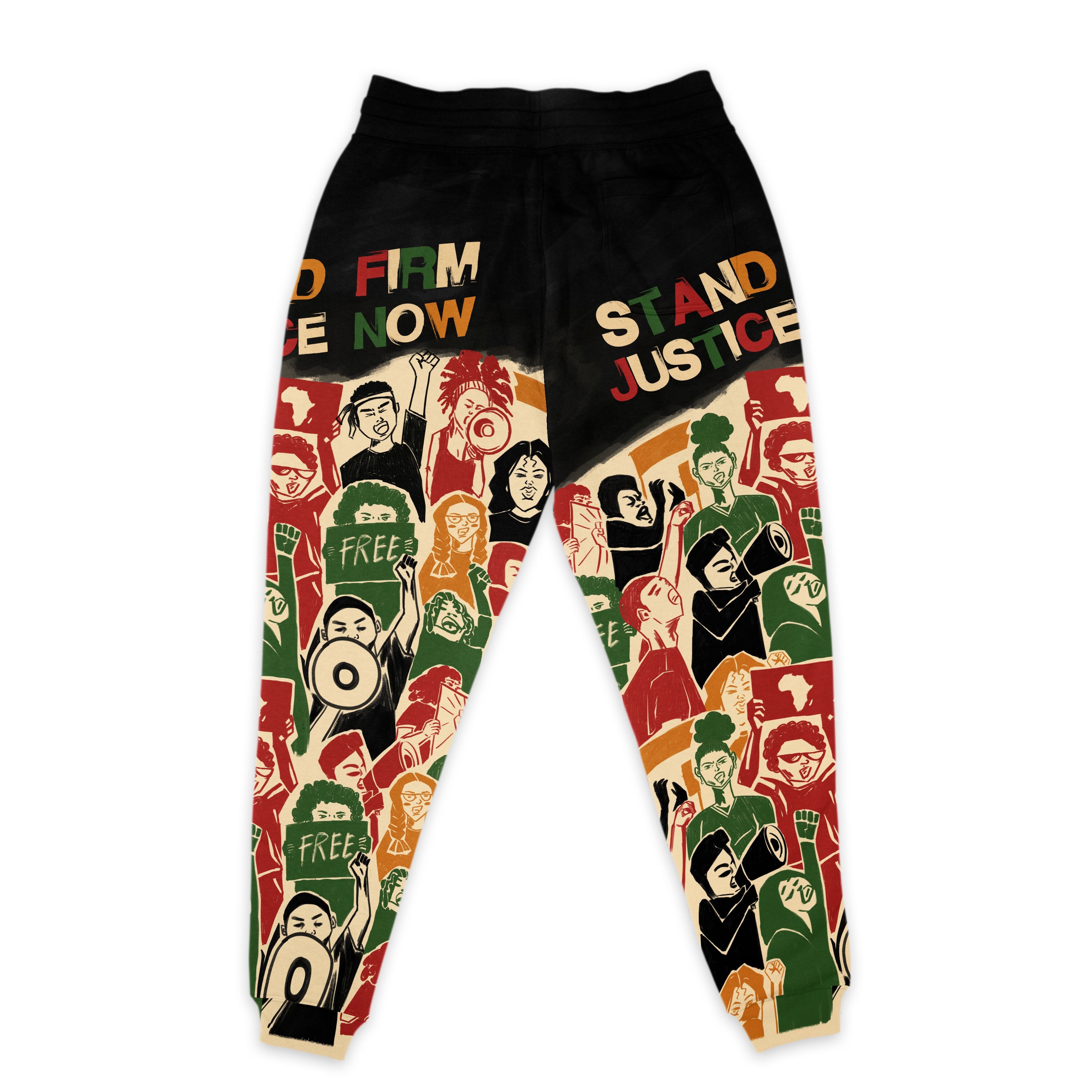 Stand Firm Justice Now Joggers Joggers Tianci 