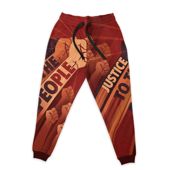 Justice To The People Joggers Joggers Tianci