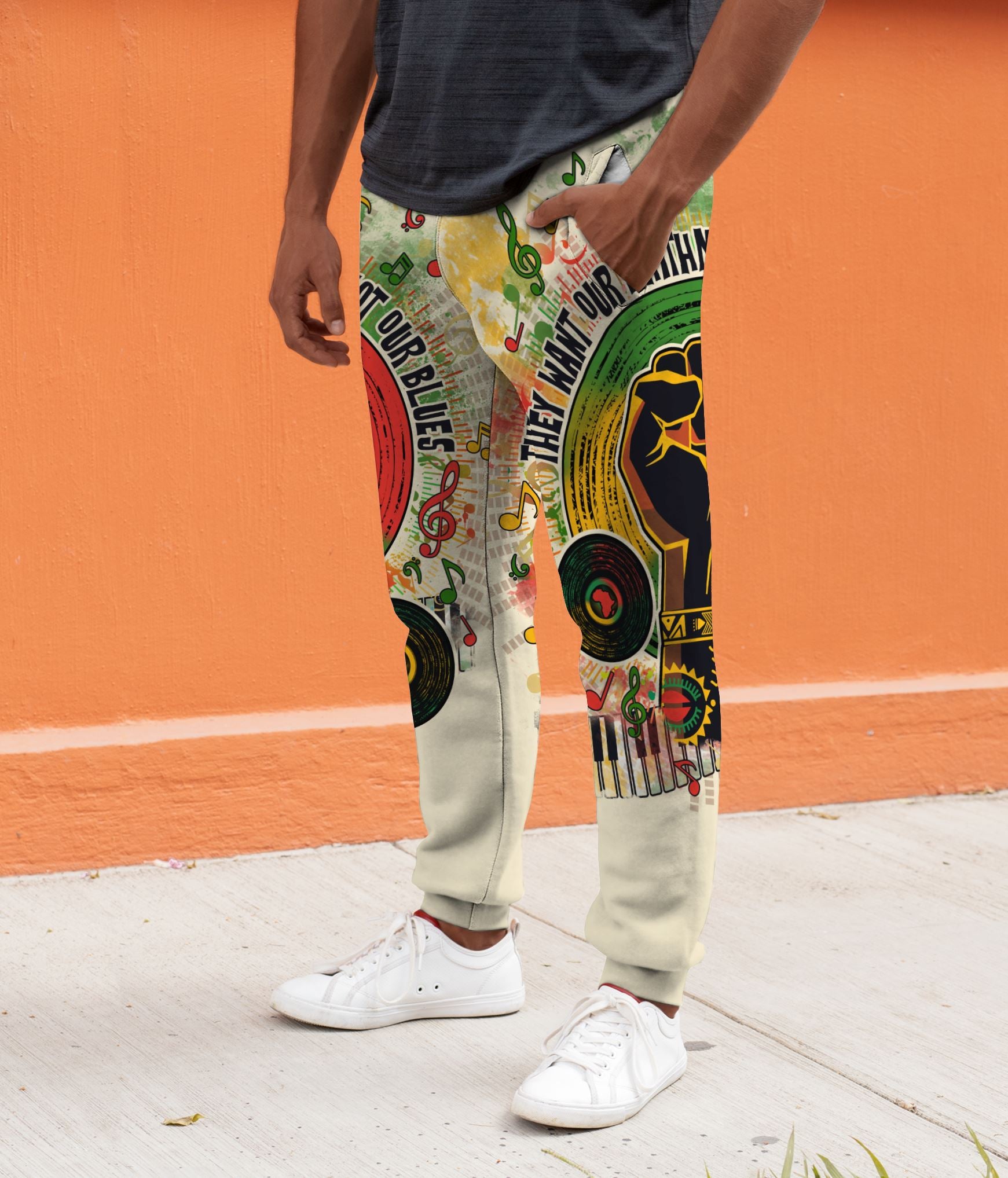 They Want Our Rhythm, Not Our Blues Joggers Joggers Tianci 
