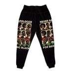 Never Apologize for Being Proudly Black Joggers Joggers Tianci 