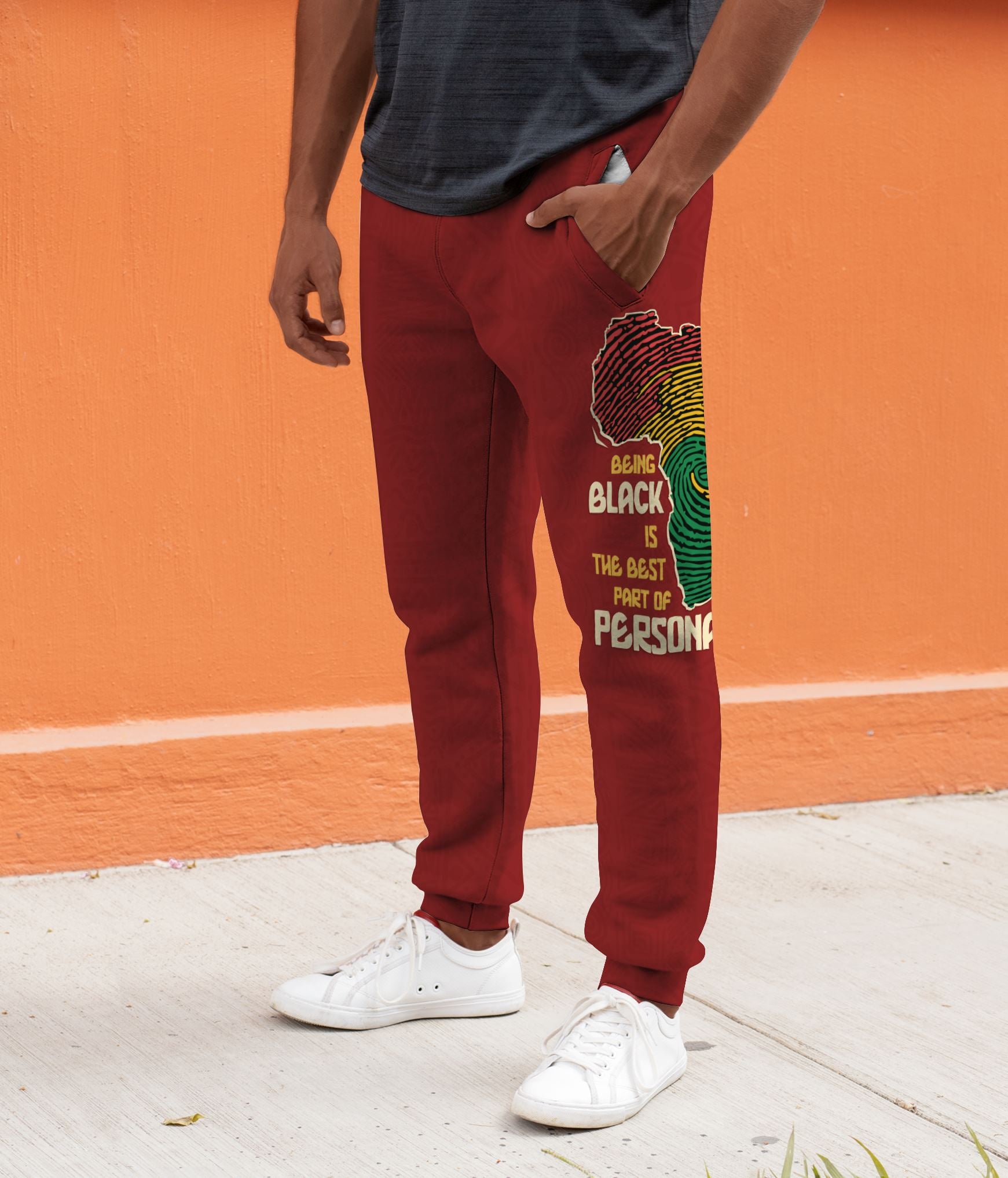Being Black Is The Best Part Of My Personality Joggers Joggers Tianci 