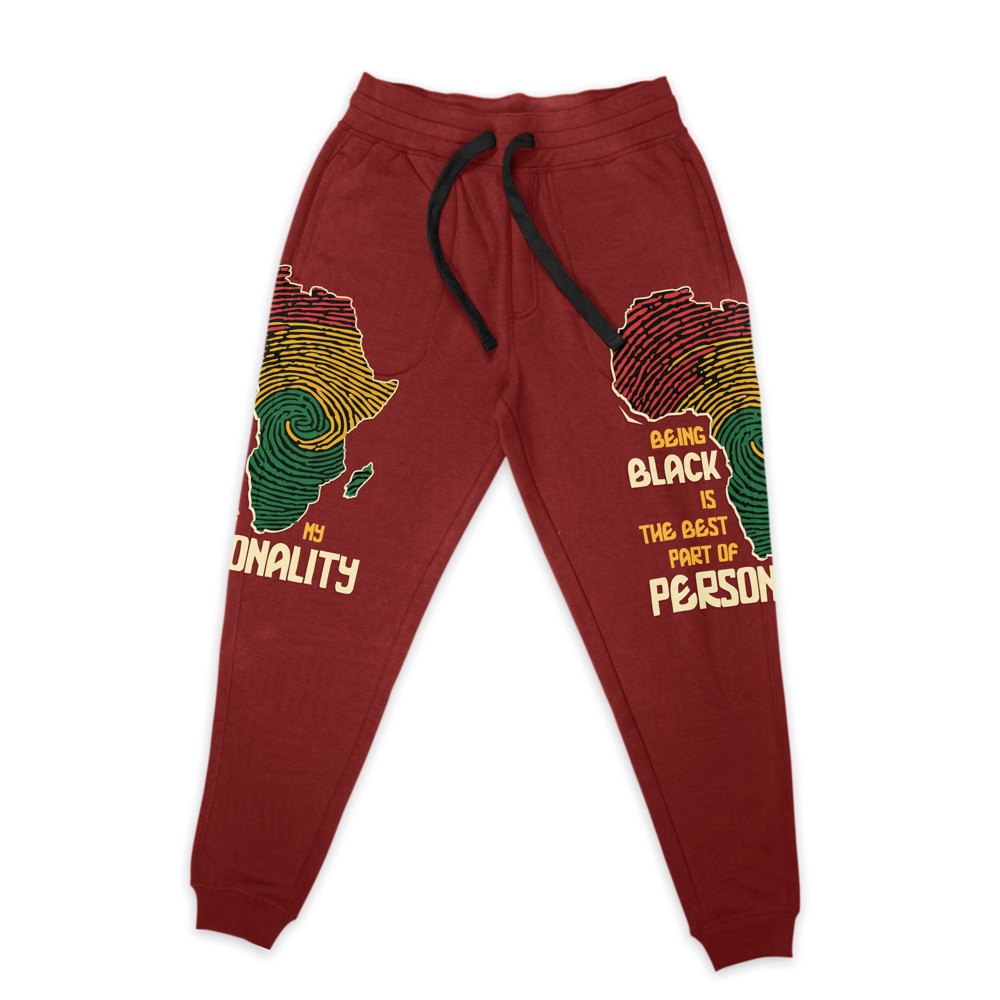 Being Black Is The Best Part Of My Personality Joggers Joggers Tianci 