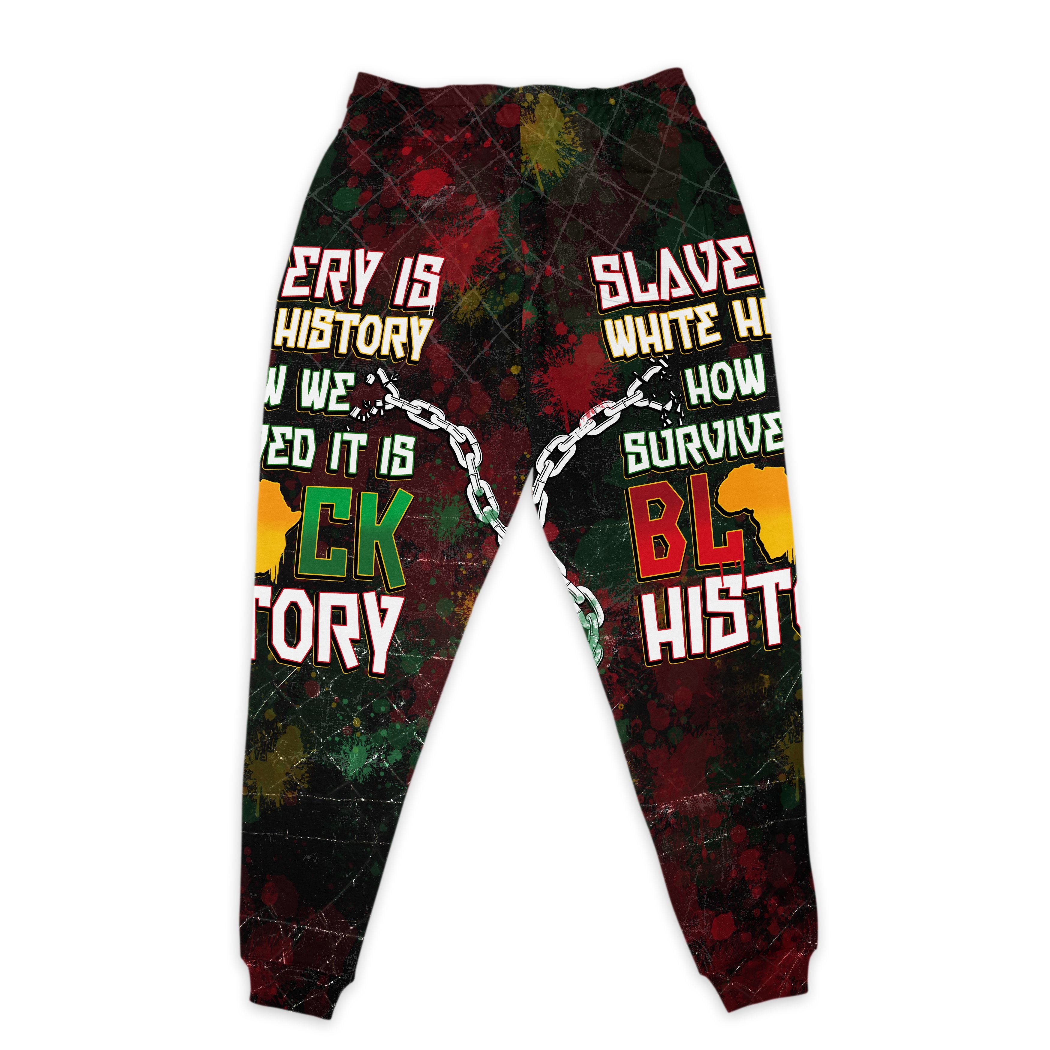 Slavery Is White History Joggers Joggers Tianci 