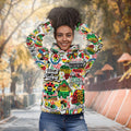 Juneteenth Stickers All-over Hoodie Hoodie Tianci 