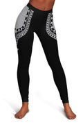 Printed Dashiki Color Black Cropped Hoodie and Leggings Set Cropped Hoodie Leggings Set Zootop Bear 