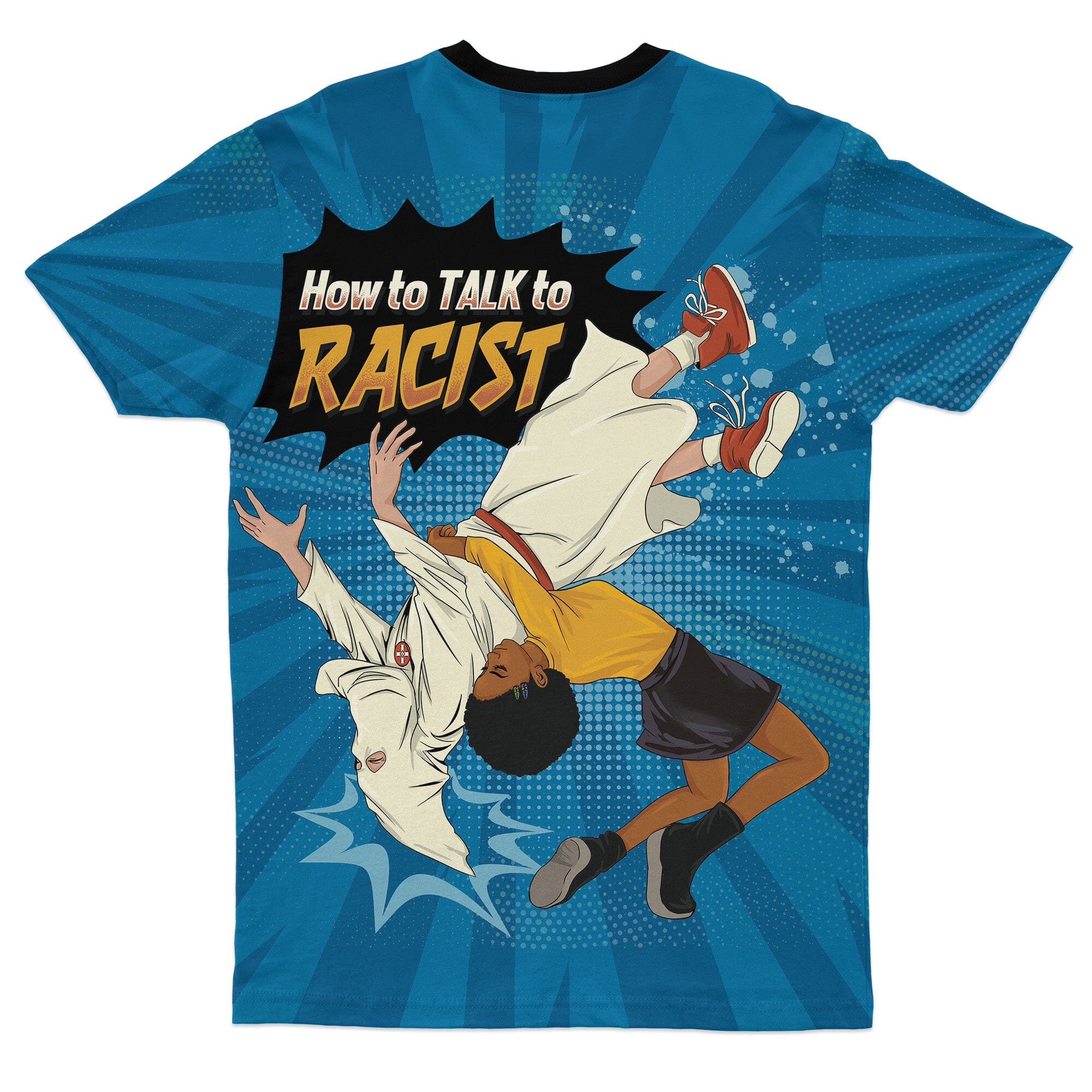 How To Talk To A Racist T-Shirt AOP Tee Tianci 