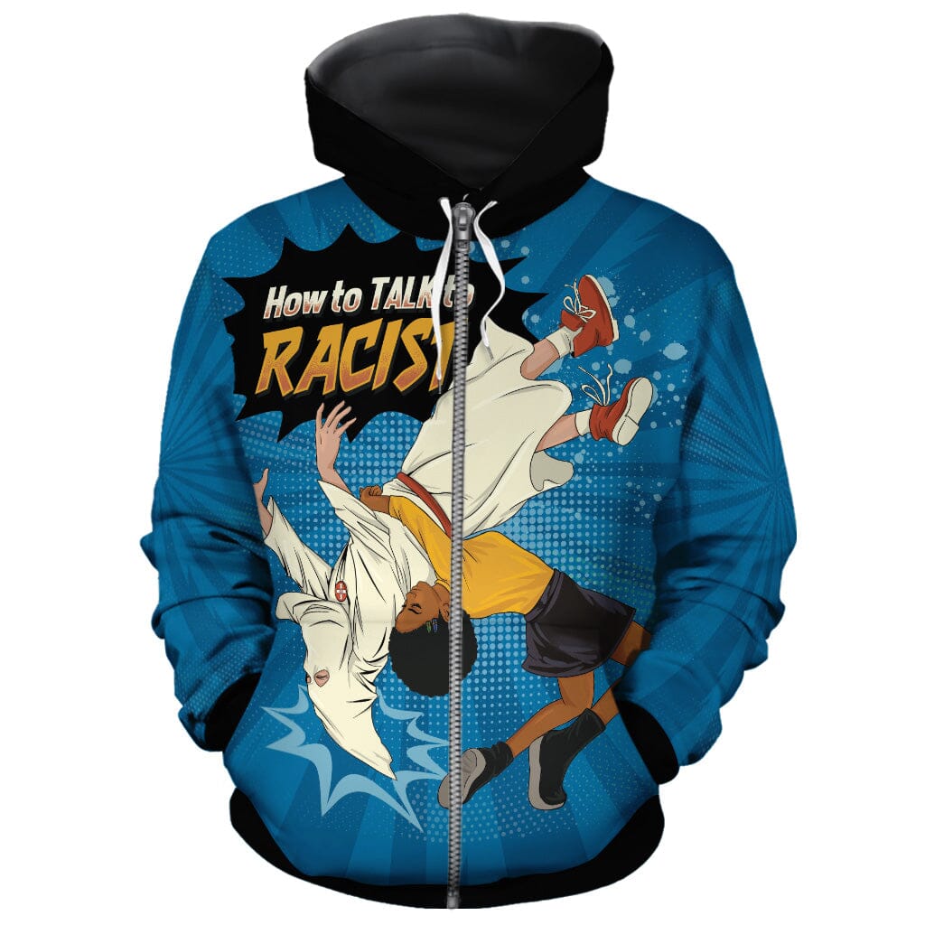 How To Talk To A Racist All-over Hoodie