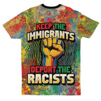 Keep The Immigrants T-Shirt AOP Tee Tianci 