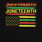 Not July Fourth - Juneteenth T-shirt Apparel Gearment 