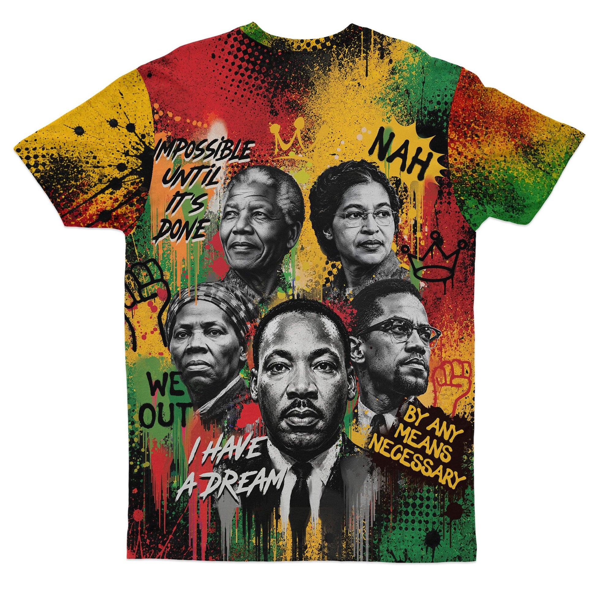 Voices of the Movement T-Shirt AOP Tee Tianci 